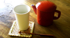 焼酎のそば湯割り